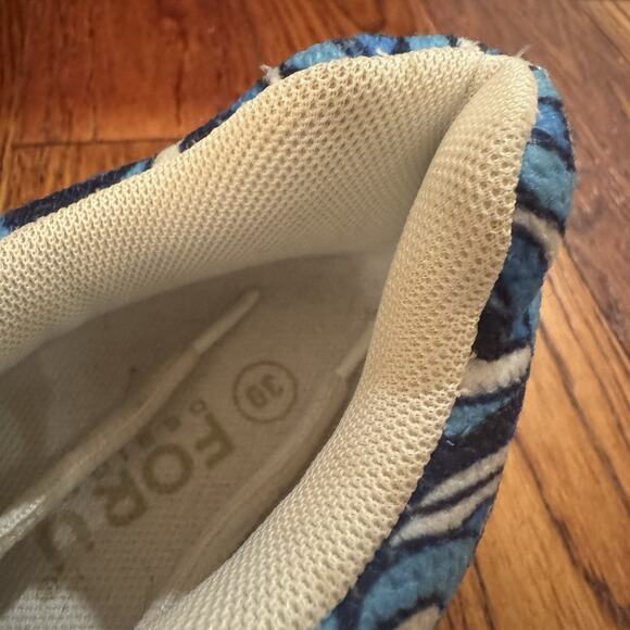 Rocker Bottom Sneakers 39 Blue Bohemian Womens 8.5 Breathable Swing Platform - Picture 10 of 15